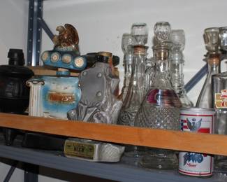 Vintage Bottles Decanters