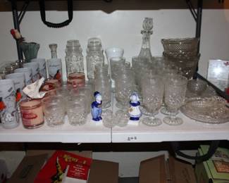 Glasses, Stemware, Dutch Characters