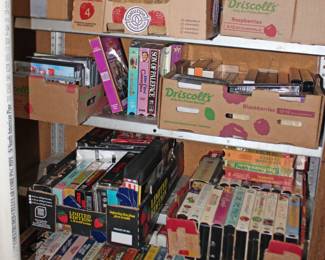 Video VHS Movies