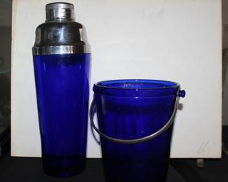 Cobal Blue Ice Bucket Drink Shaker