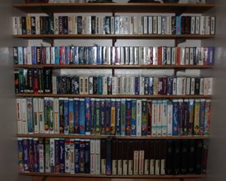 VHS Tapes CDs