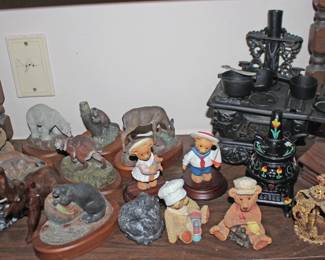 Cast Doll Minature Store, Small Animal Figures