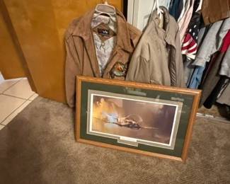 Art fighter plane and Jackets