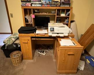 Office Desk Printer Books