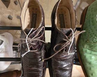 Snake Skin Dress Shoes 11/11.5