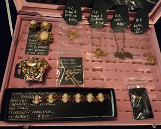 Gold Jewelry 10k, 14k, Versace Buckle