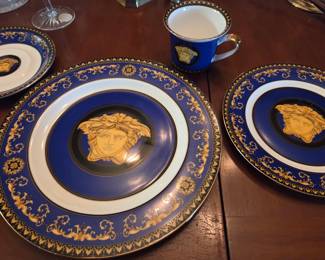 Imperial "Medusa Blue" Dinnerware