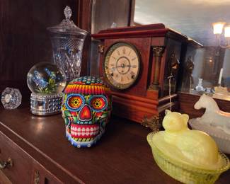 Huichol Beaded Skull