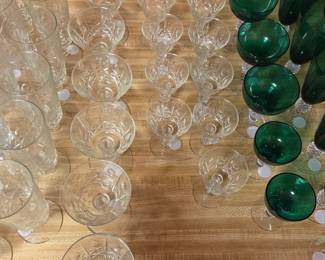 Crystal & Cut Glass Stemware
