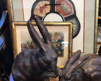Metal bunnies