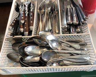 Various flatware