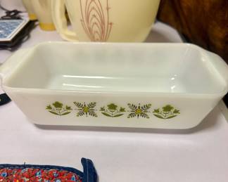 Vintage Anchor Hocking Fire King Meadow Green