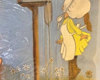 Bonnet Girl pastel