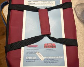 Anchor Hawking, three-piece travel bake ware