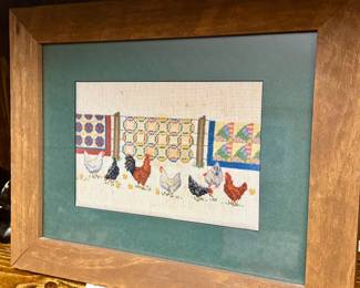 Chicken Needlepoint