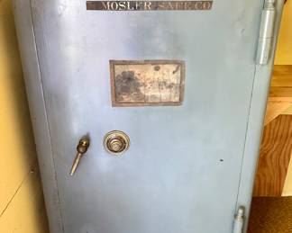 Antique Mosler Safe-have combination and keys