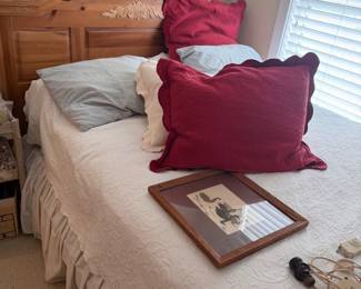 Queen Bed Solid Wood