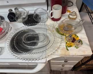 Candlewick Serving Pieces