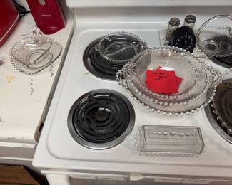 Candlewick Serving Items