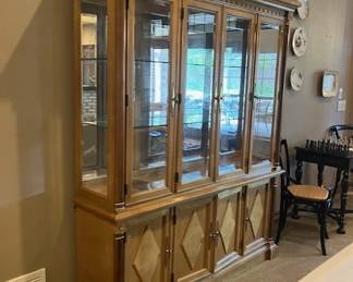 Stanley mirrored multi glass shelf