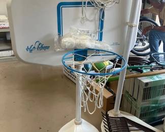 Swimming pool basket ball