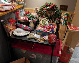 Christmas Decor, some vintage