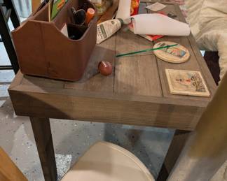 Wood Side Table