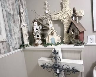 Decorative wooden churches