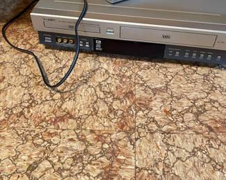 VCR with remote 