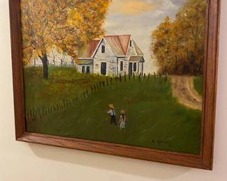 Vintage Folk art paint 