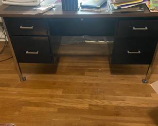 Metal desk 