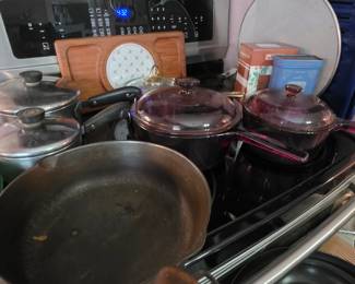 Kitchen Pots and Pans 