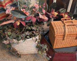 Basket - Artificial Flowers 