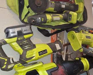 Ryobi Tools - Whole Set