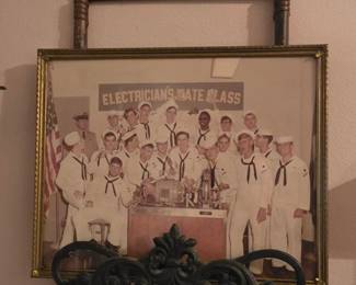 Wall Plate Rack - Sailor Picture 