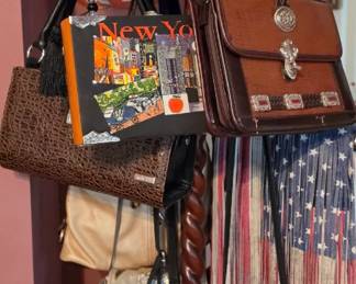 Hat Rack - Handbags- Hats