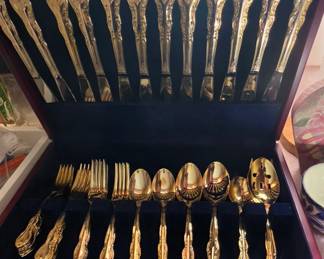 Silverplate Flatware Set 