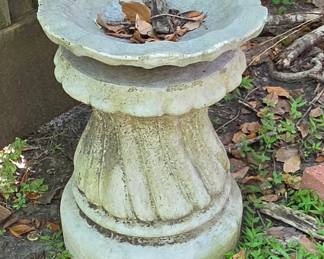 Base of Birdbath 