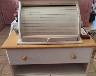 The Famous Wooden Bread Box - Kitchen Cart