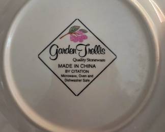 Garden Trellis Dishes