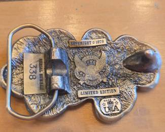 The Great American Buckle Co. Coin Belt Buckle second image