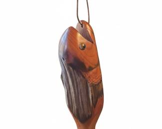 HandCarved Red Cedar Fish Stringer
