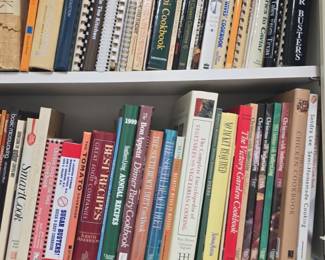 Assorted Vintage and Contemporary Cookbook Collection
