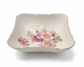 Schumann Arzberg Wild Rose Square Dish