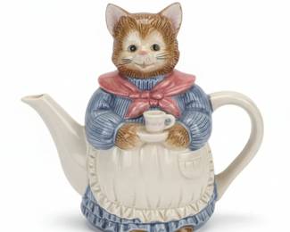 Otagiri Mrs. Whiskers Cat Teapot