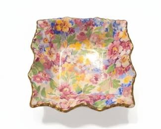 James Kent Du Barry Chintz Trinket Dish