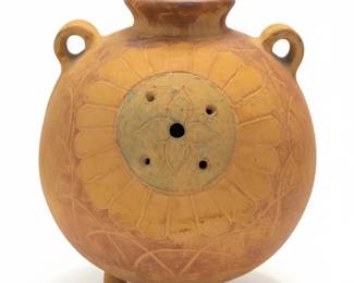 Mexican Tonala Burnished Pottery Vessel