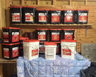 30 day food supply for PREPPERS , or anyone that likes to keep food on hand
