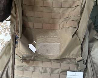 new with tags, large packing in backpack