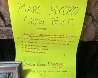 Mars Hydro grow tent